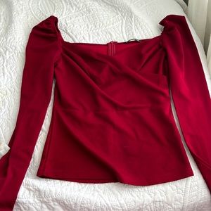 Square-neck Blouse Sz Small